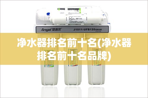 净水器排名前十名(净水器排名前十名品牌) 净水器排名前十名(净水器排名前十名品牌)