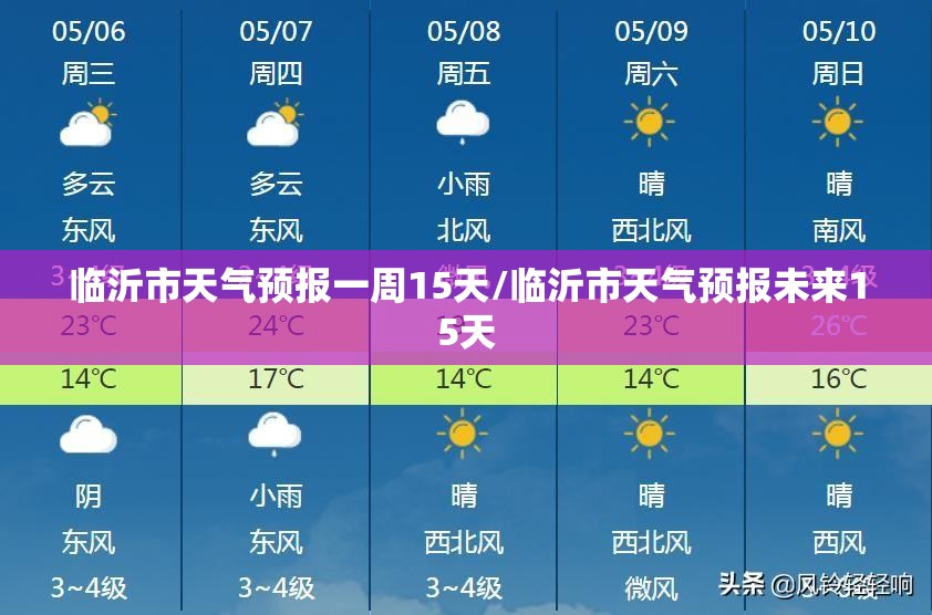 临沂市天气预报一周15天/临沂市天气预报未来15天 临沂市天气预报一周15天/临沂市天气预报未来15天