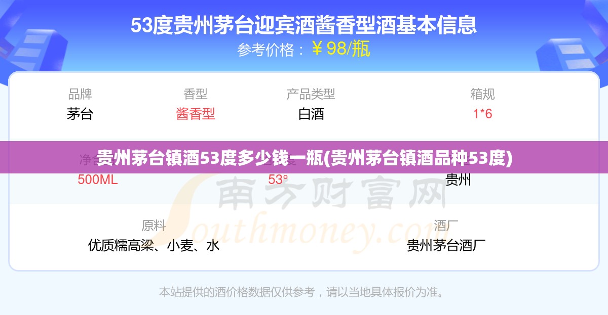 贵州茅台镇酒53度多少钱一瓶(贵州茅台镇酒品种53度) 贵州茅台镇酒53度多少钱一瓶(贵州茅台镇酒品种53度)