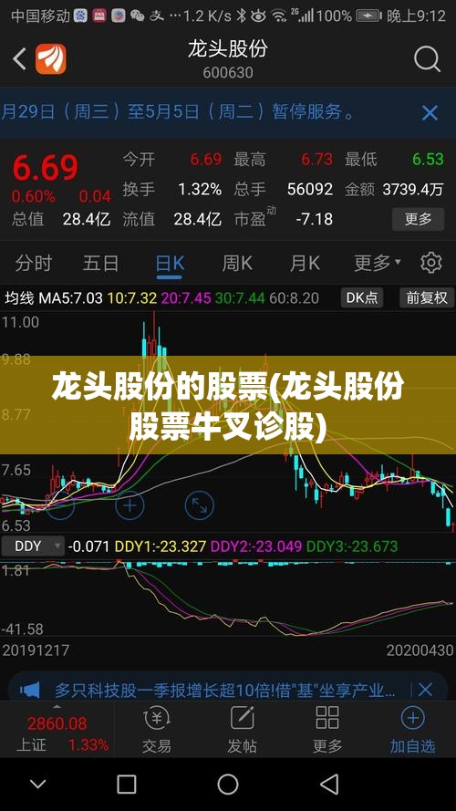 龙头股份的股票(龙头股份股票牛叉诊股)