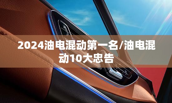 2024油电混动第一名/油电混动10大忠告 2024油电混动第一名/油电混动10大忠告