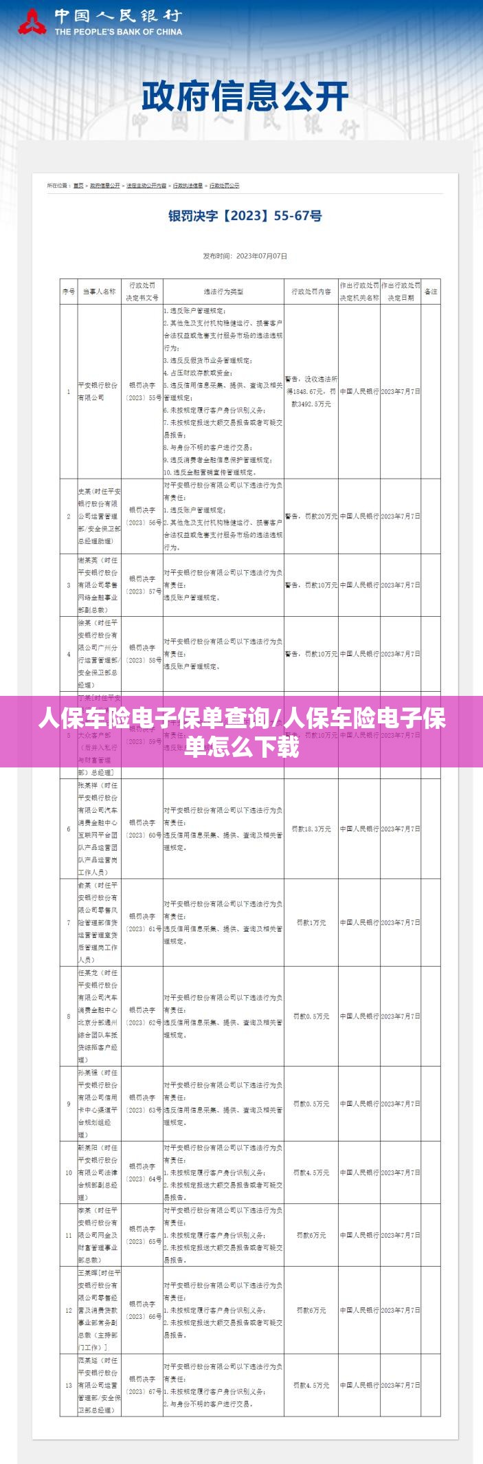 人保车险电子保单查询/人保车险电子保单怎么下载 人保车险电子保单查询/人保车险电子保单怎么下载