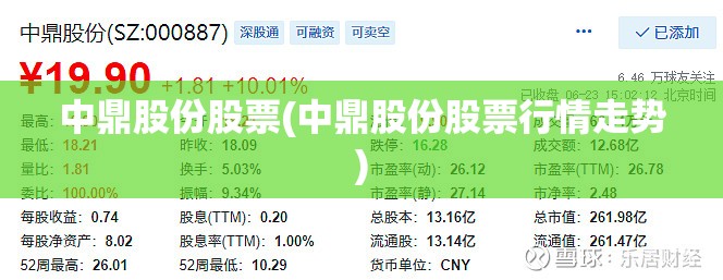 中鼎股份股票(中鼎股份股票行情走势)