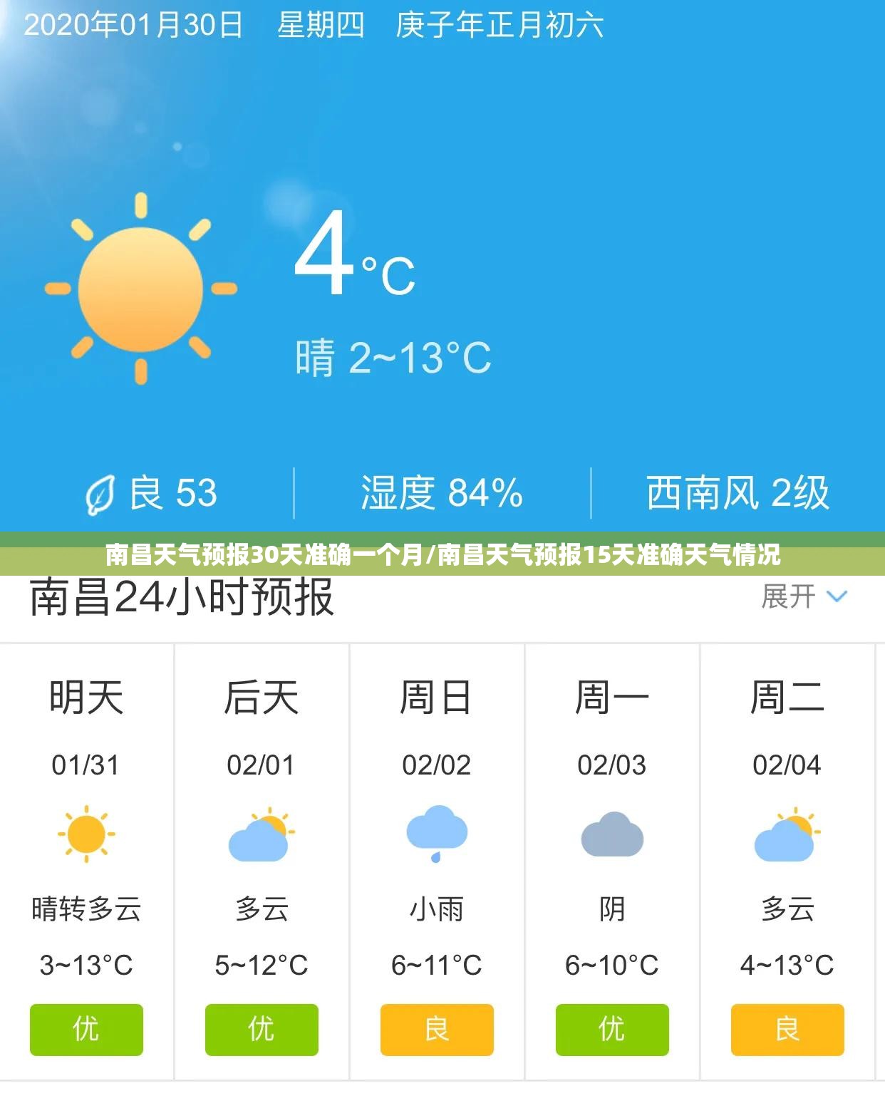 南昌天气预报30天准确一个月/南昌天气预报15天准确天气情况 南昌天气预报30天准确一个月/南昌天气预报15天准确天气情况