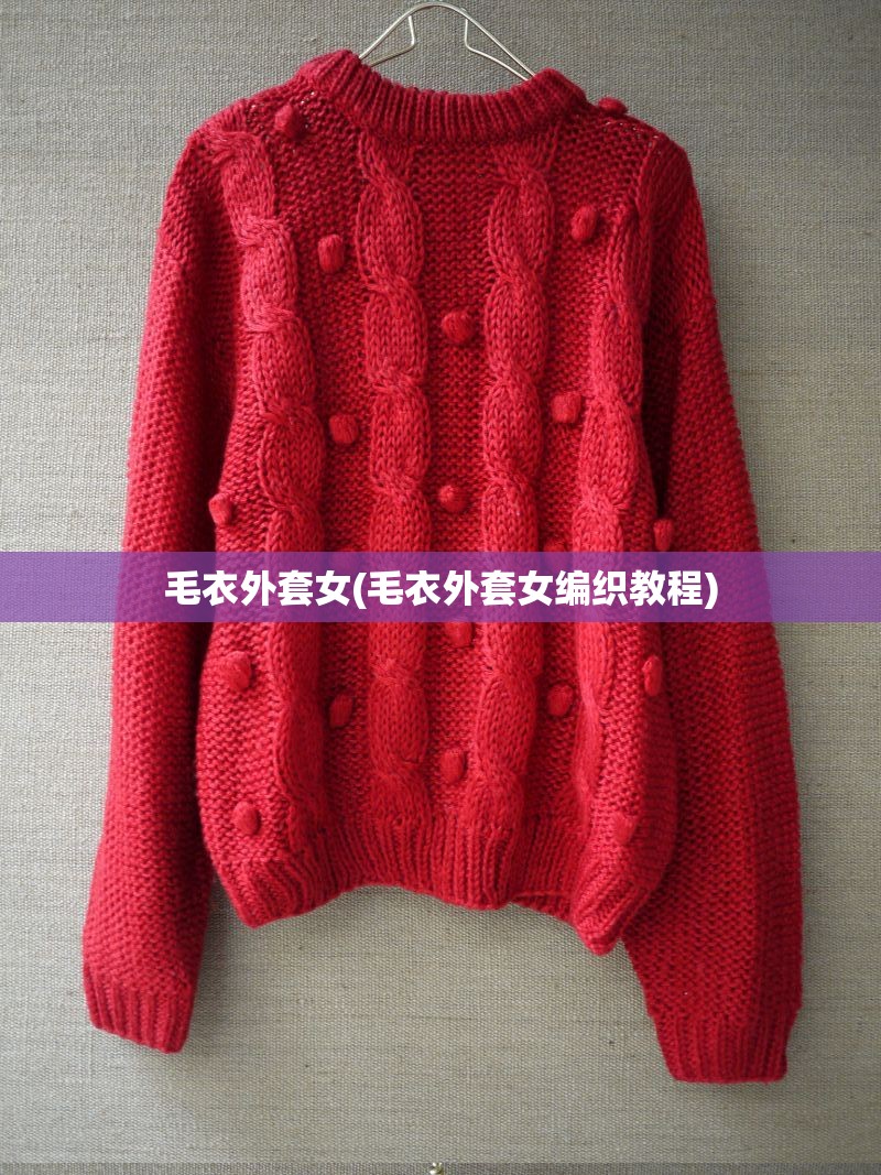 毛衣外套女(毛衣外套女编织教程)