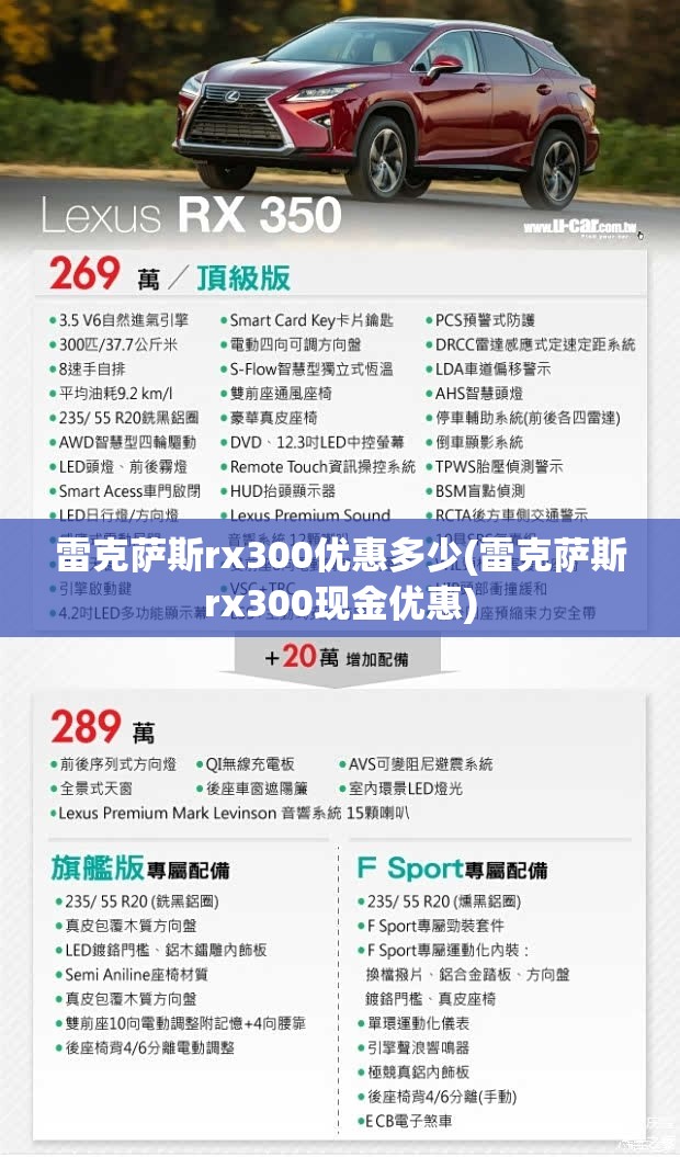 雷克萨斯rx300优惠多少(雷克萨斯rx300现金优惠) 雷克萨斯rx300优惠多少(雷克萨斯rx300现金优惠)