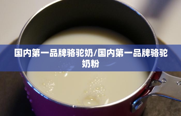 国内第一品牌骆驼奶/国内第一品牌骆驼奶粉