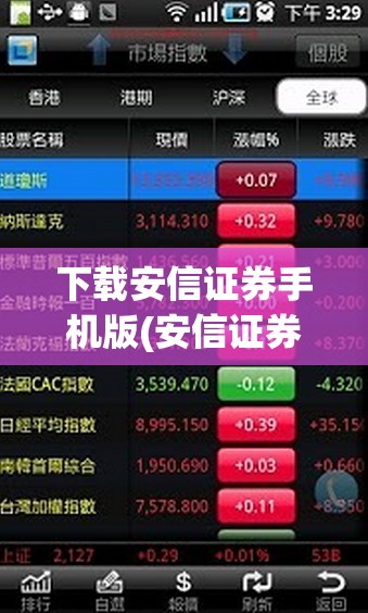 下载安信证券手机版(安信证券手机版免费下载) 下载安信证券手机版(安信证券手机版免费下载)