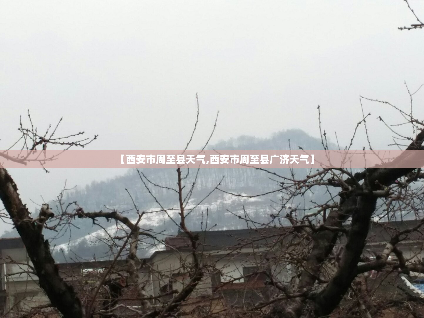 【西安市周至县天气,西安市周至县广济天气】