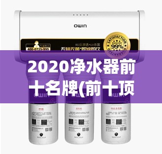 2020净水器前十名牌(前十顶级净水器)