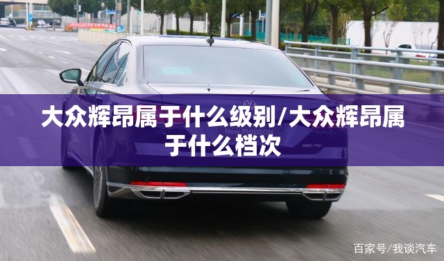 大众辉昂属于什么级别/大众辉昂属于什么档次