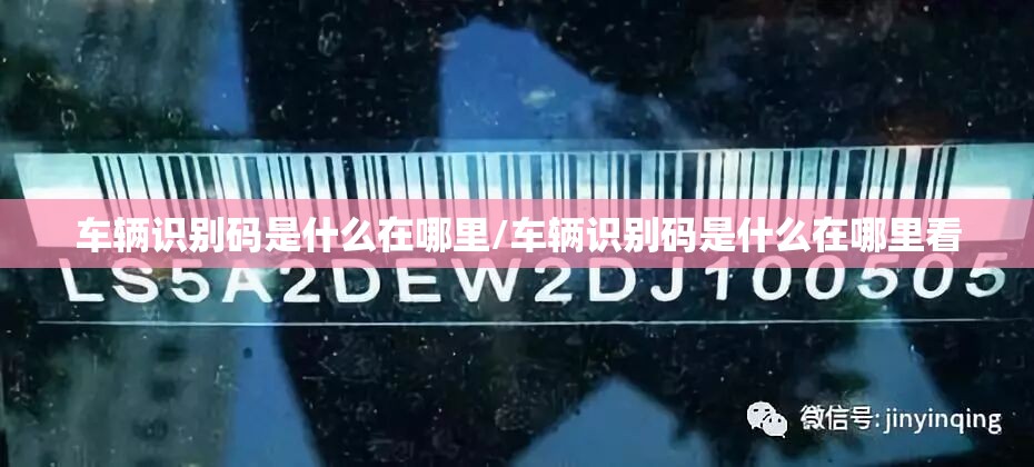 车辆识别码是什么在哪里/车辆识别码是什么在哪里看 车辆识别码是什么在哪里/车辆识别码是什么在哪里看