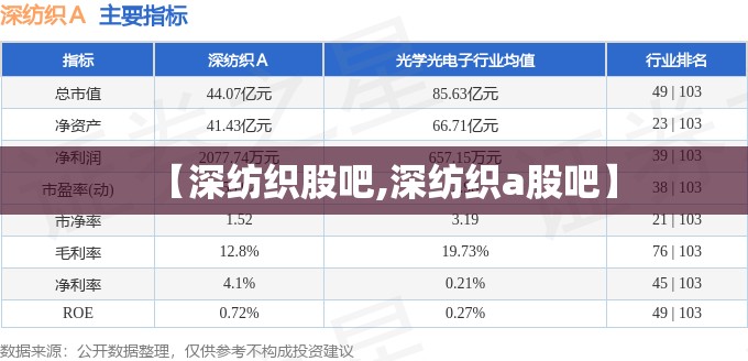 【深纺织股吧,深纺织a股吧】