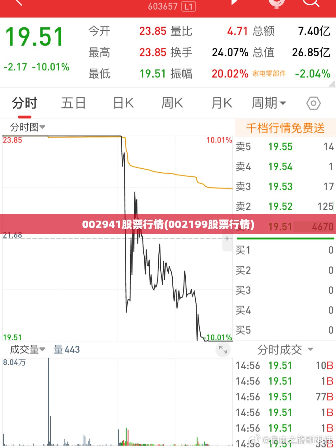 002941股票行情(002199股票行情) 002941股票行情(002199股票行情)
