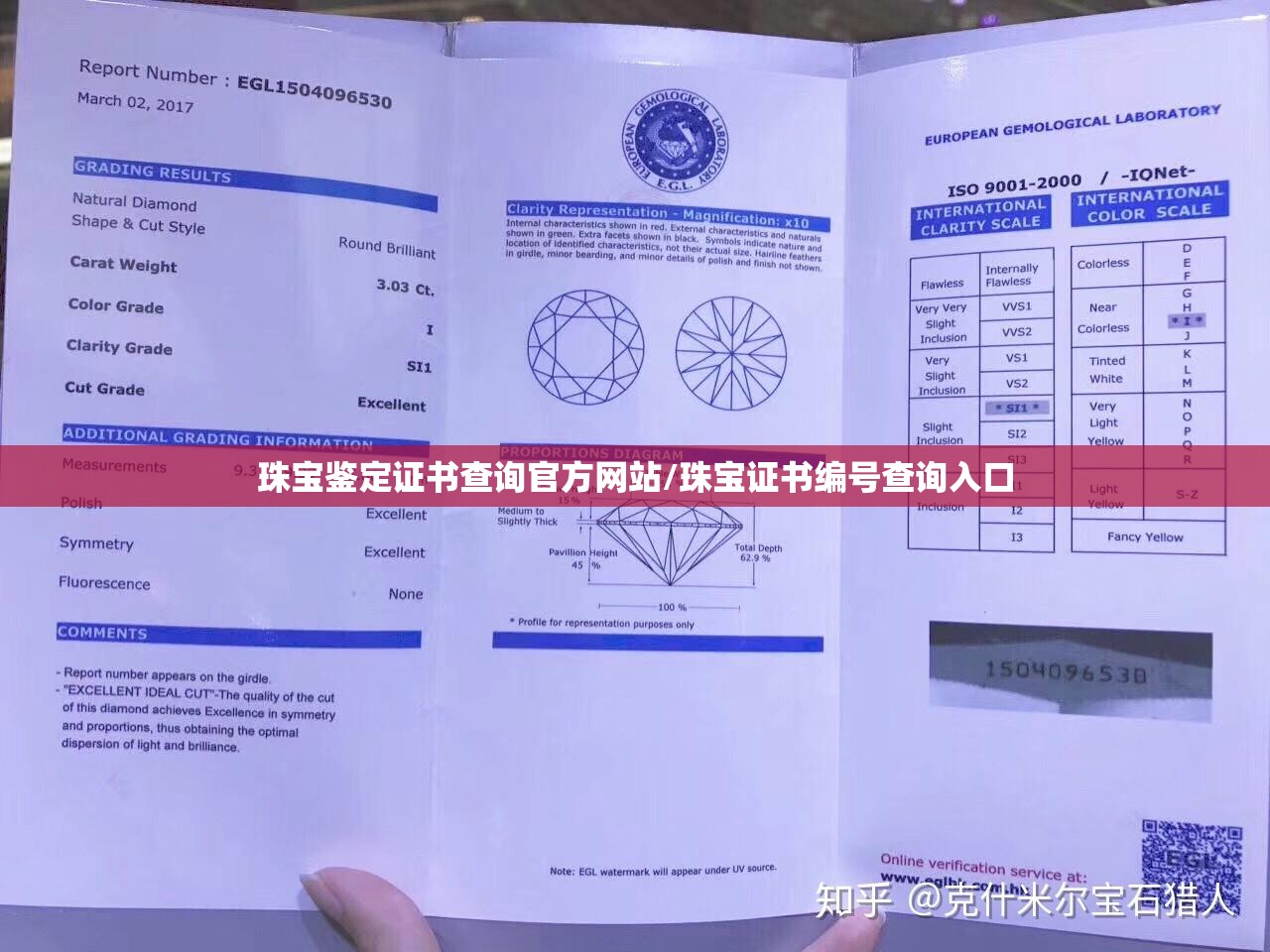 珠宝鉴定证书查询官方网站/珠宝证书编号查询入口