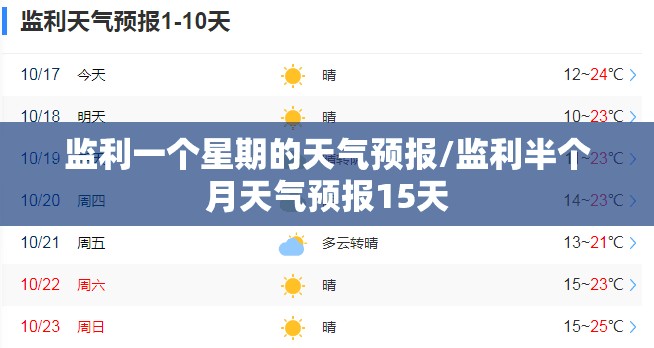 监利一个星期的天气预报/监利半个月天气预报15天 监利一个星期的天气预报/监利半个月天气预报15天