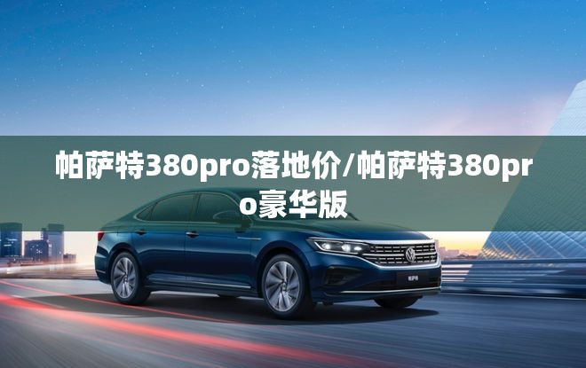 帕萨特380pro落地价/帕萨特380pro豪华版