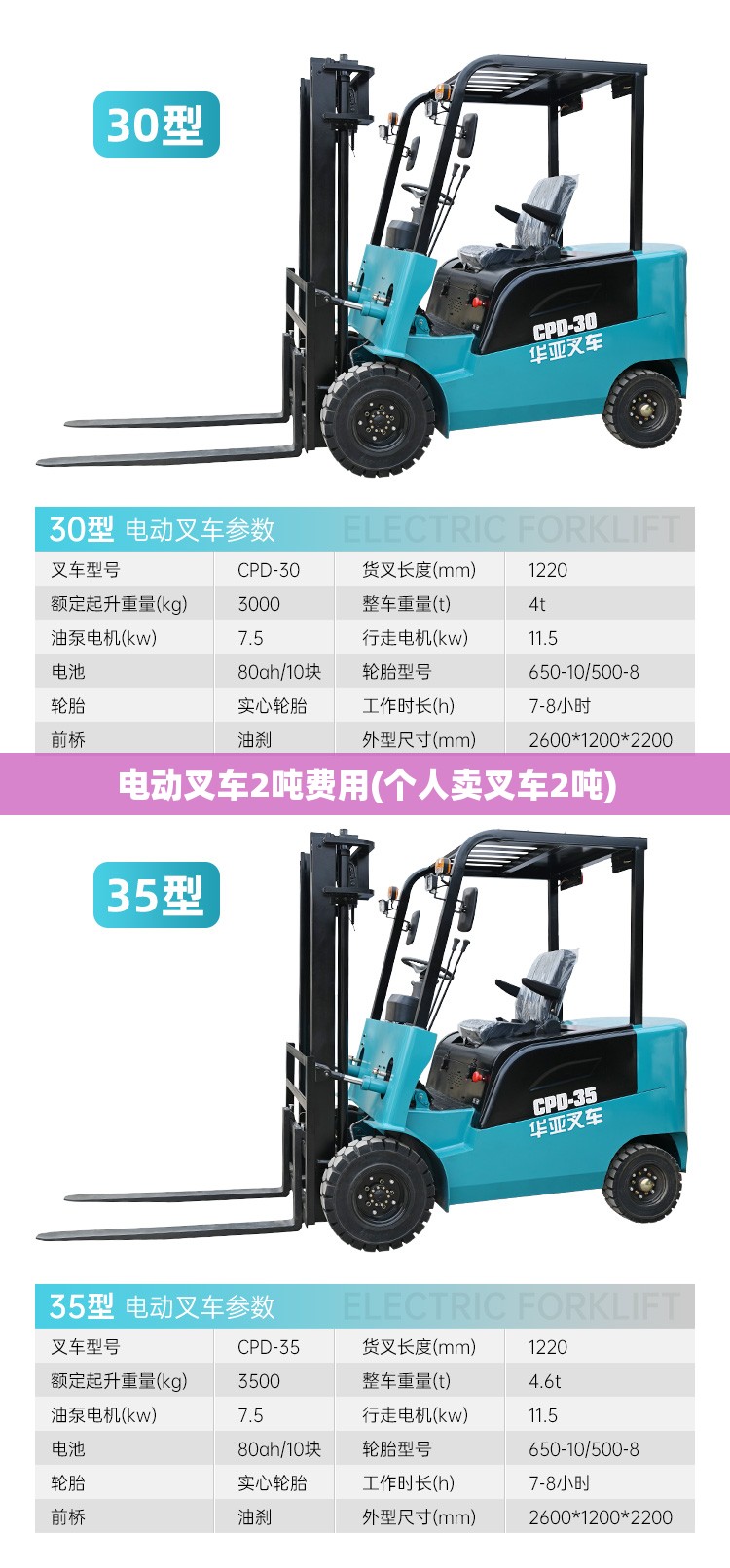 电动叉车2吨费用(个人卖叉车2吨) 电动叉车2吨费用(个人卖叉车2吨)