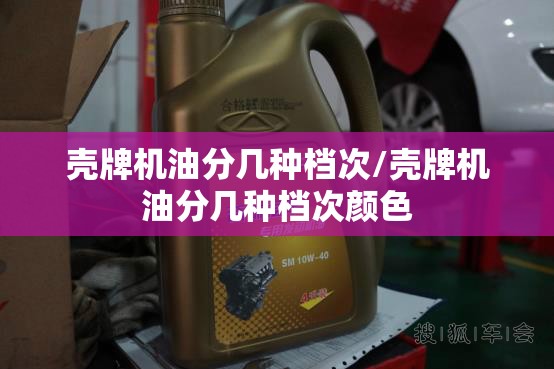壳牌机油分几种档次/壳牌机油分几种档次颜色 壳牌机油分几种档次/壳牌机油分几种档次颜色
