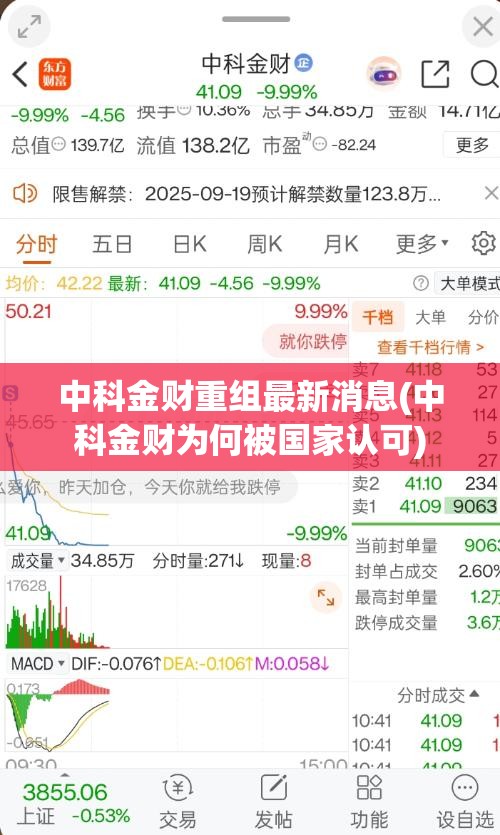 中科金财重组最新消息(中科金财为何被国家认可) 中科金财重组最新消息(中科金财为何被国家认可)