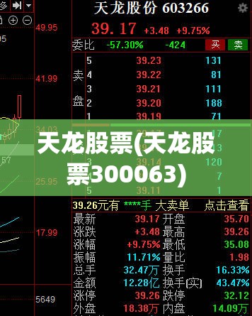 天龙股票(天龙股票300063) 天龙股票(天龙股票300063)