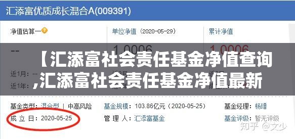 【汇添富社会责任基金净值查询,汇添富社会责任基金净值最新】 【汇添富社会责任基金净值查询,汇添富社会责任基金净值最新】