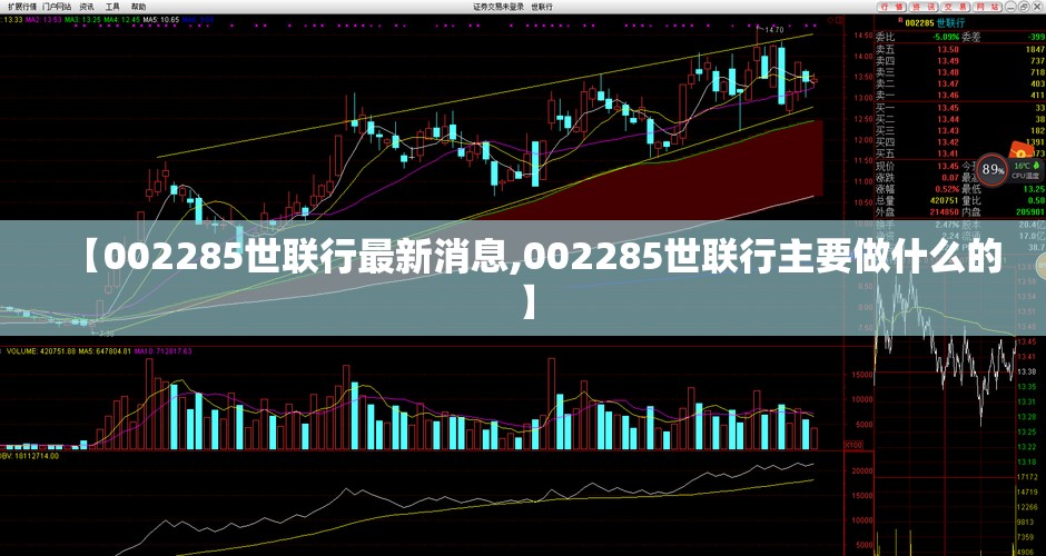 【002285世联行最新消息,002285世联行主要做什么的】