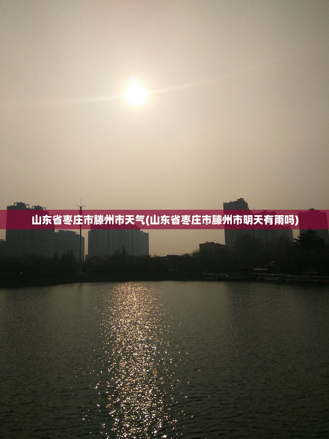 山东省枣庄市滕州市天气(山东省枣庄市滕州市明天有雨吗)