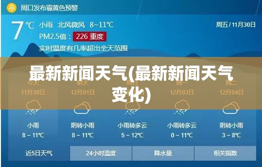 最新新闻天气(最新新闻天气变化) 最新新闻天气(最新新闻天气变化)