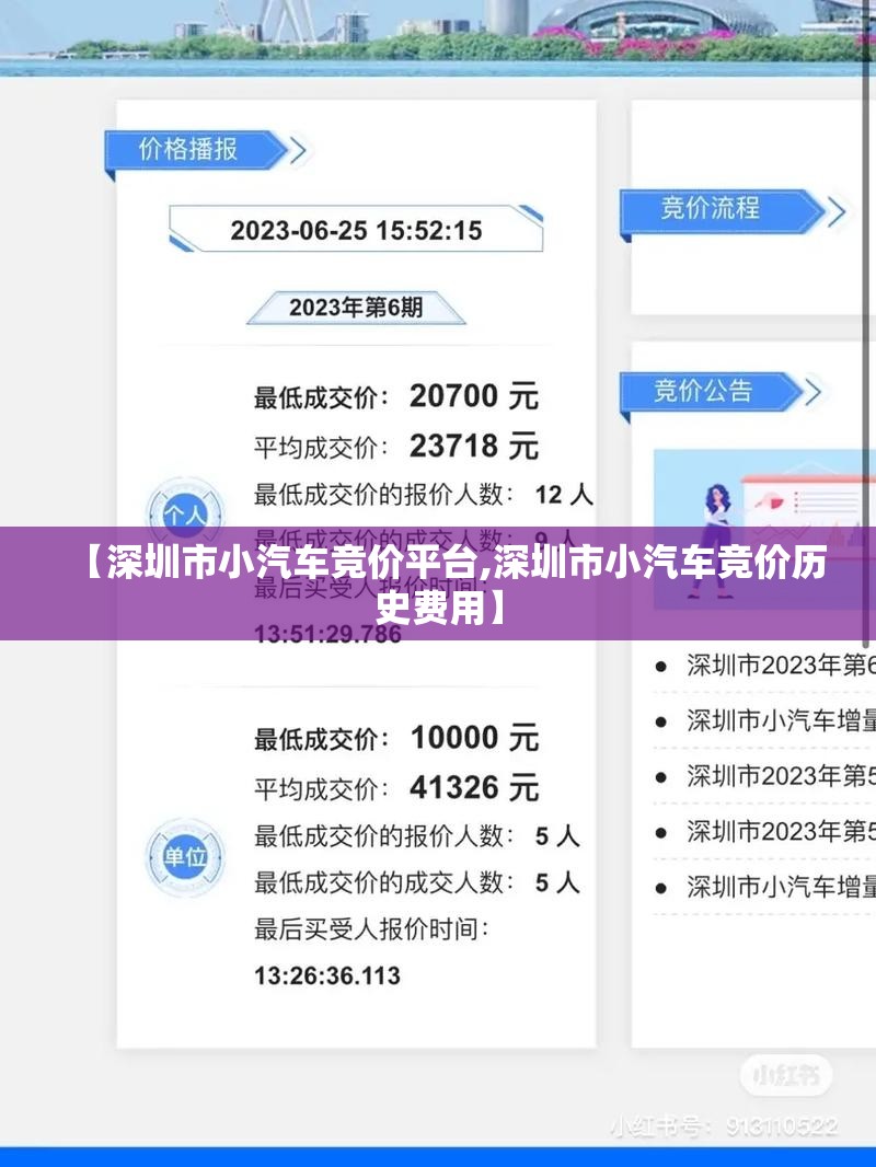 【深圳市小汽车竞价平台,深圳市小汽车竞价历史费用】