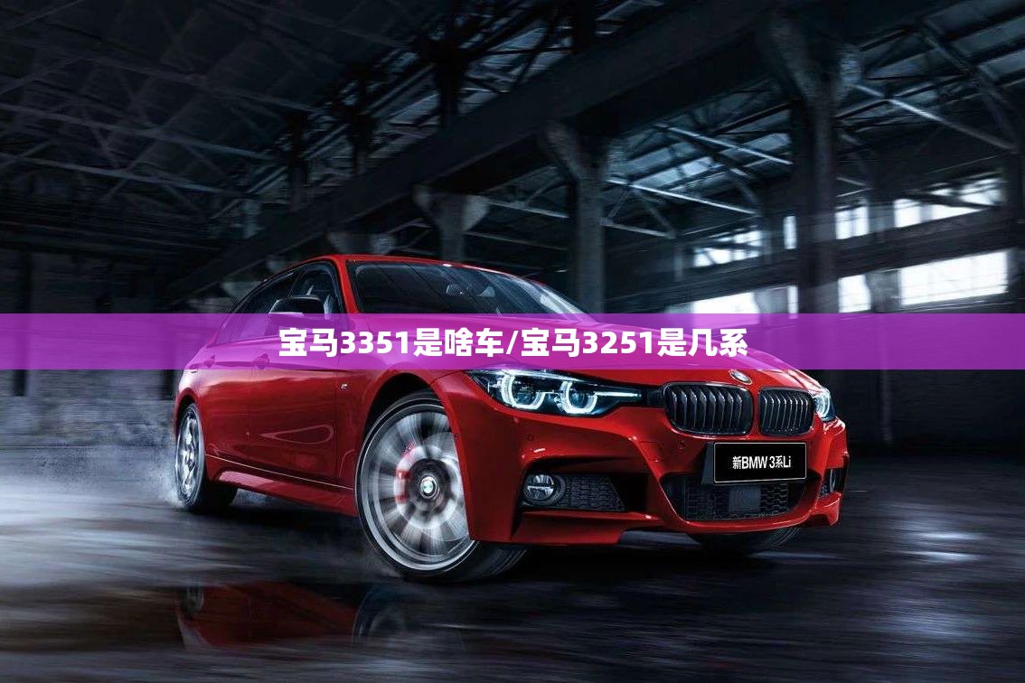 宝马3351是啥车/宝马3251是几系