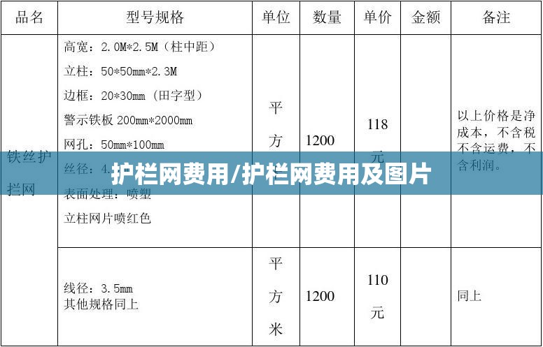 护栏网费用/护栏网费用及图片 护栏网费用/护栏网费用及图片