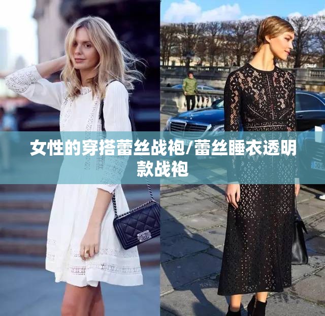 女性的穿搭蕾丝战袍/蕾丝睡衣透明款战袍