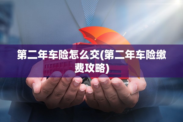 第二年车险怎么交(第二年车险缴费攻略) 第二年车险怎么交(第二年车险缴费攻略)
