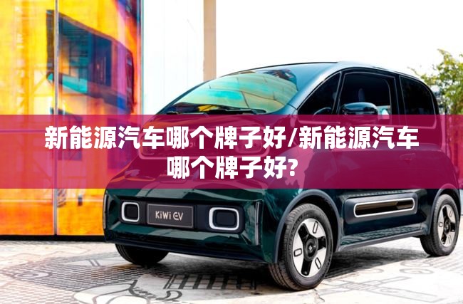 新能源汽车哪个牌子好/新能源汽车哪个牌子好? 新能源汽车哪个牌子好/新能源汽车哪个牌子好?