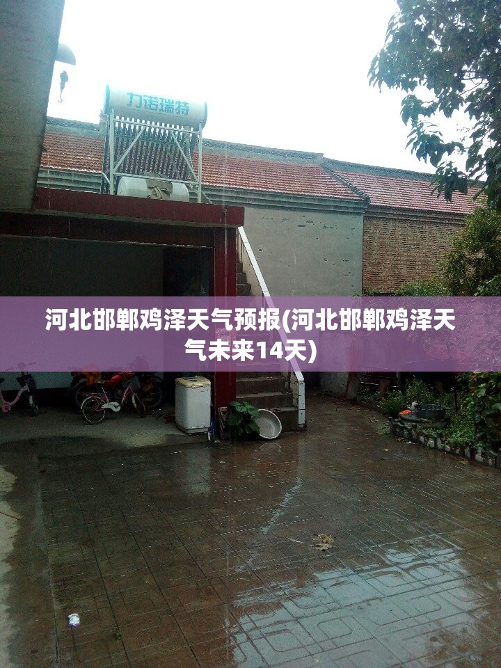 河北邯郸鸡泽天气预报(河北邯郸鸡泽天气未来14天)
