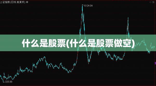 什么是股票(什么是股票做空)