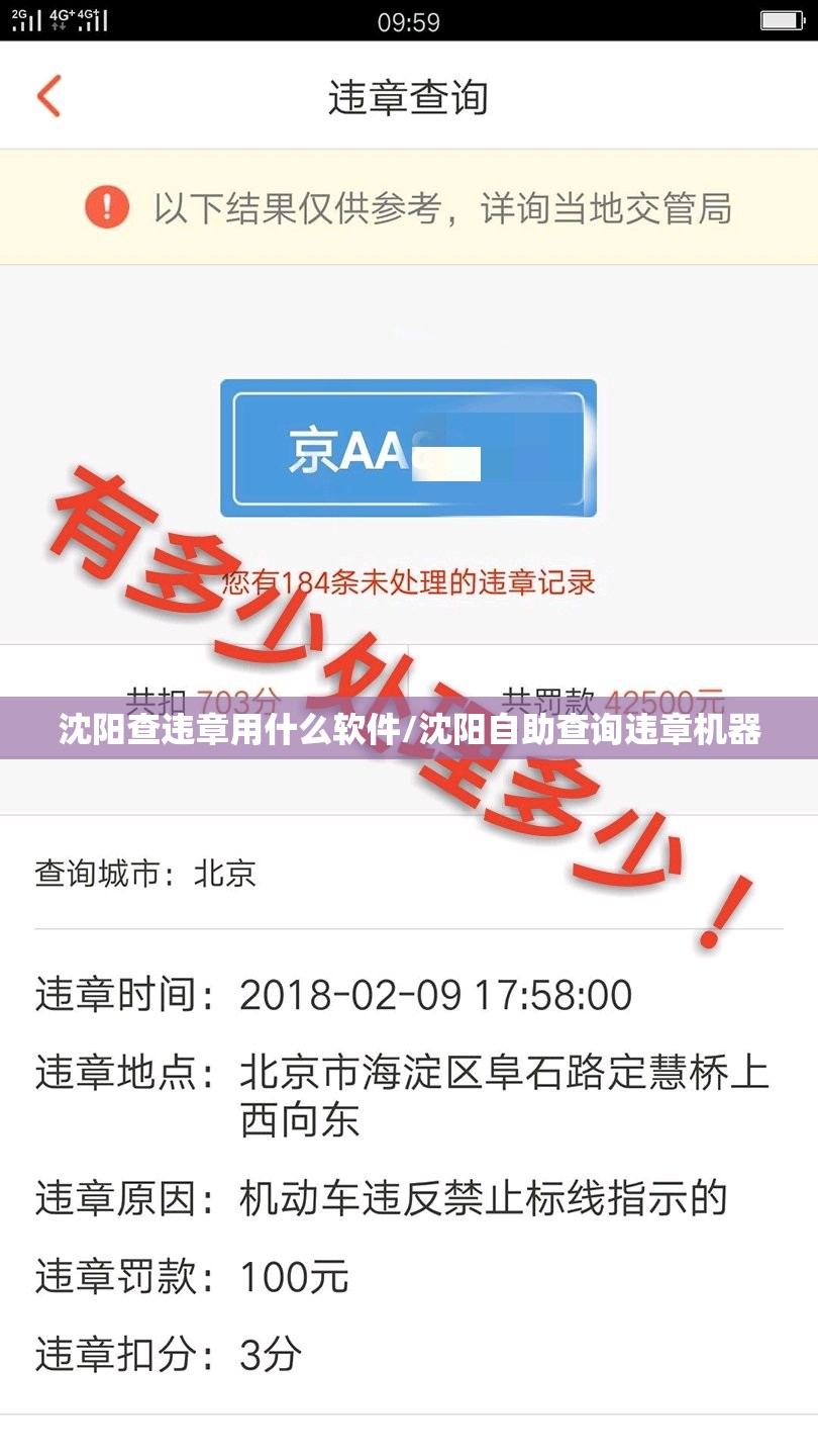 沈阳查违章用什么软件/沈阳自助查询违章机器