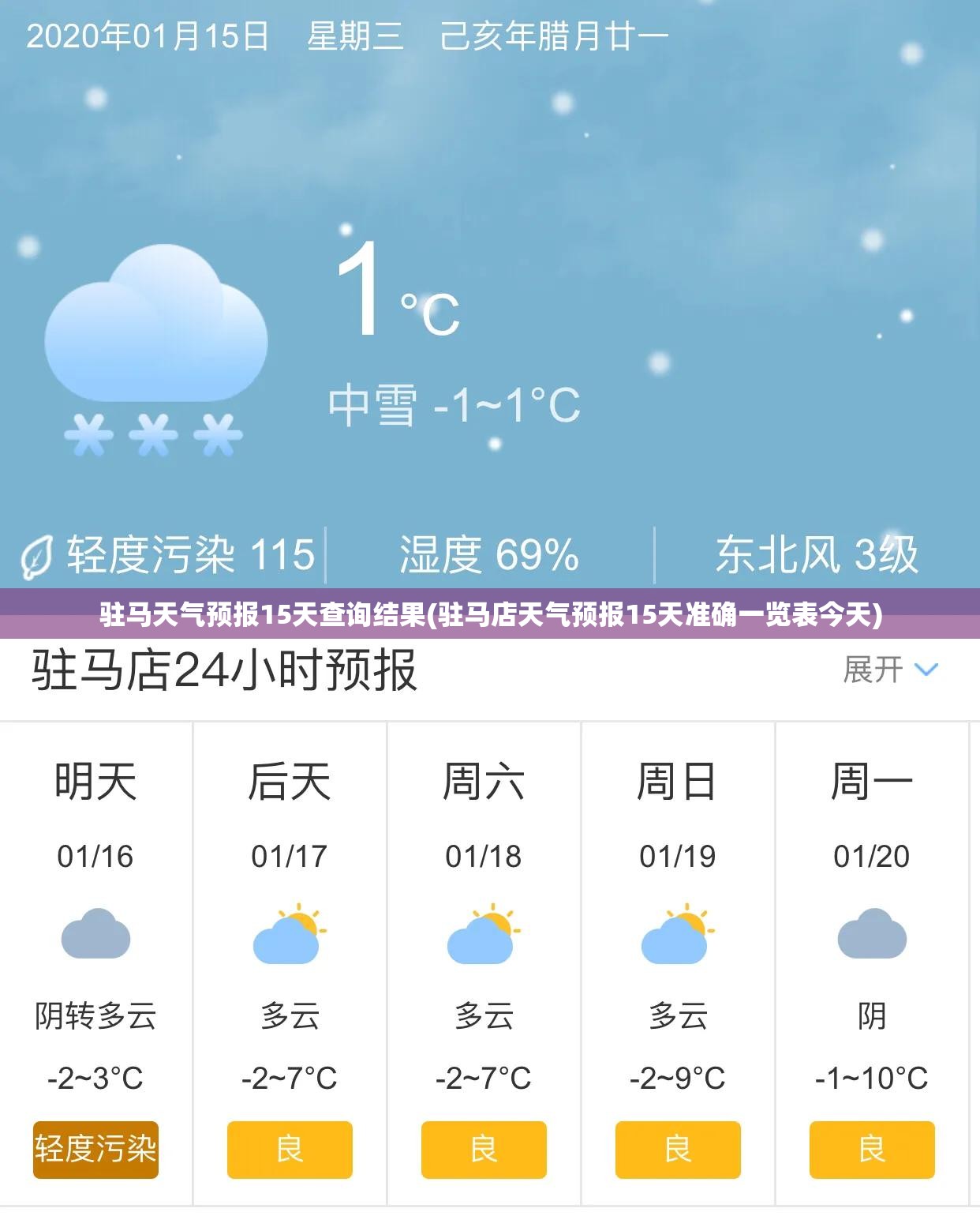 驻马天气预报15天查询结果(驻马店天气预报15天准确一览表今天) 驻马天气预报15天查询结果(驻马店天气预报15天准确一览表今天)