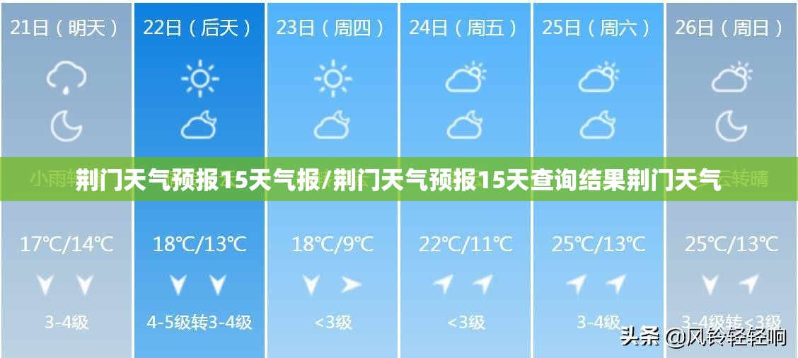 荆门天气预报15天气报/荆门天气预报15天查询结果荆门天气 荆门天气预报15天气报/荆门天气预报15天查询结果荆门天气