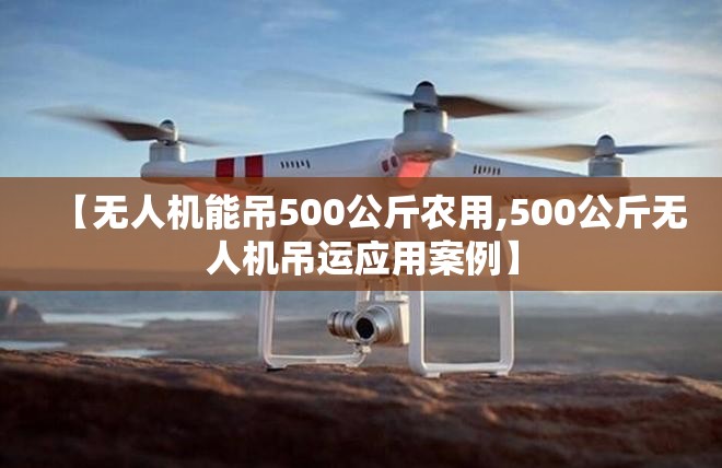 【无人机能吊500公斤农用,500公斤无人机吊运应用案例】 【无人机能吊500公斤农用,500公斤无人机吊运应用案例】