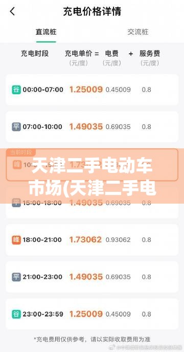 天津二手电动车市场(天津二手电动车个人)
