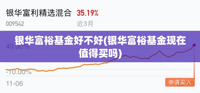 银华富裕基金好不好(银华富裕基金现在值得买吗)